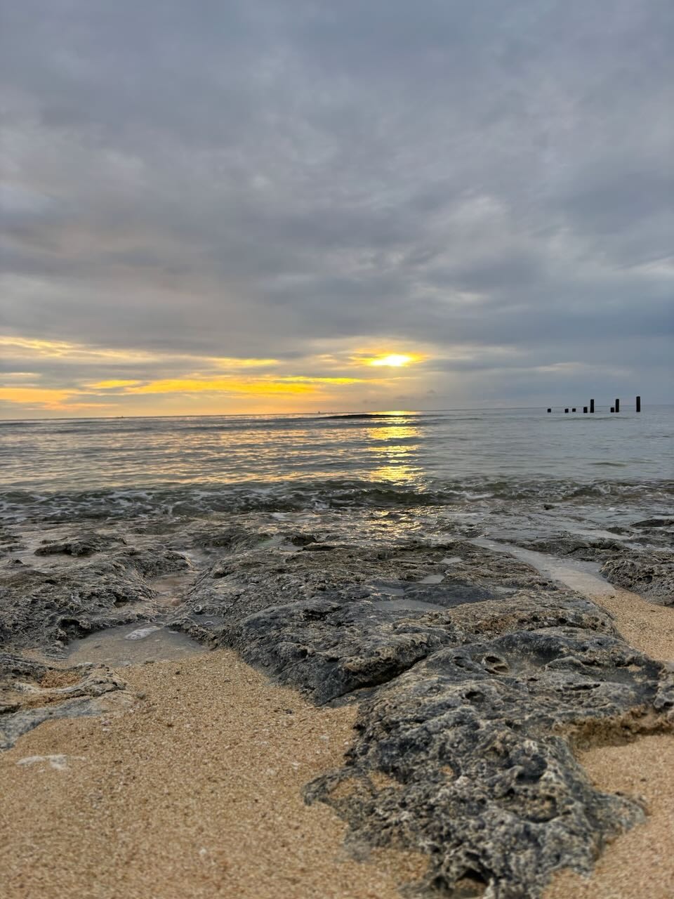 Serene coastline of Baganga, Davao Oriental
